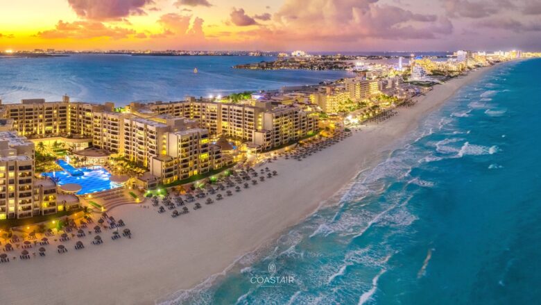 Experiencia de viaje de lujo en Cancún con jet privado y villa frente al mar - Coast Air