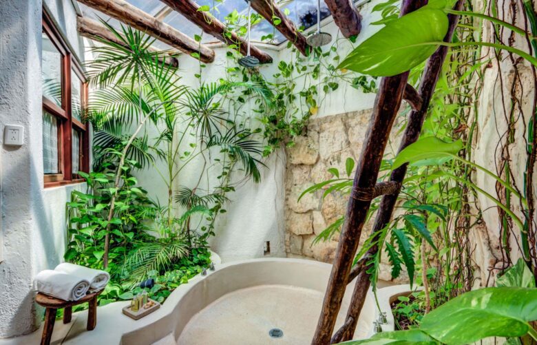 Viila Foto Casa del Agua Bano Caleta 2